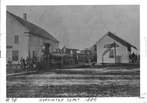 Hopkinton Depot 1880